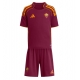 Billige Fotballdrakt AS Roma Evan Ferguson #11 Replika Hjemmedraktsett Barn 2025-26 Kortermet (med bukser)